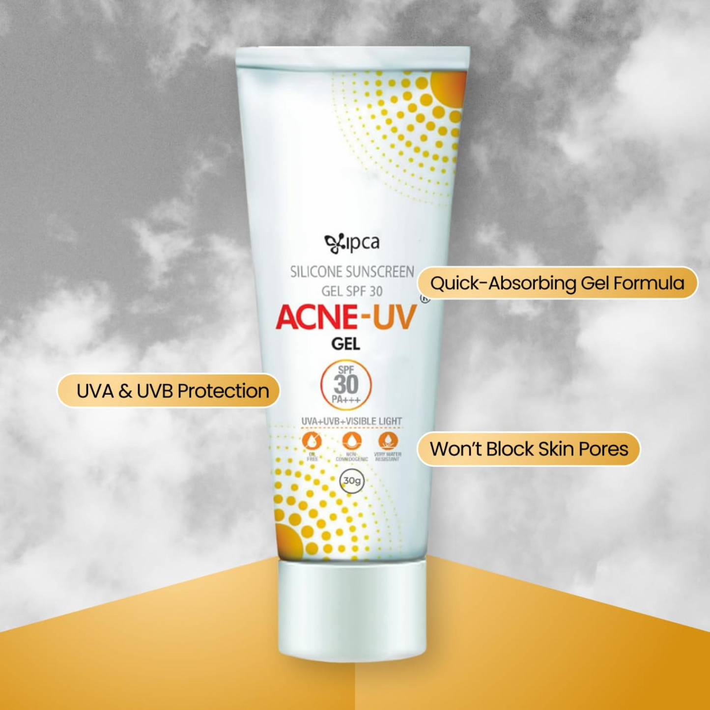 IPCA Acne-UV Gel Sunscreen SPF 30/PA+++ | 30g