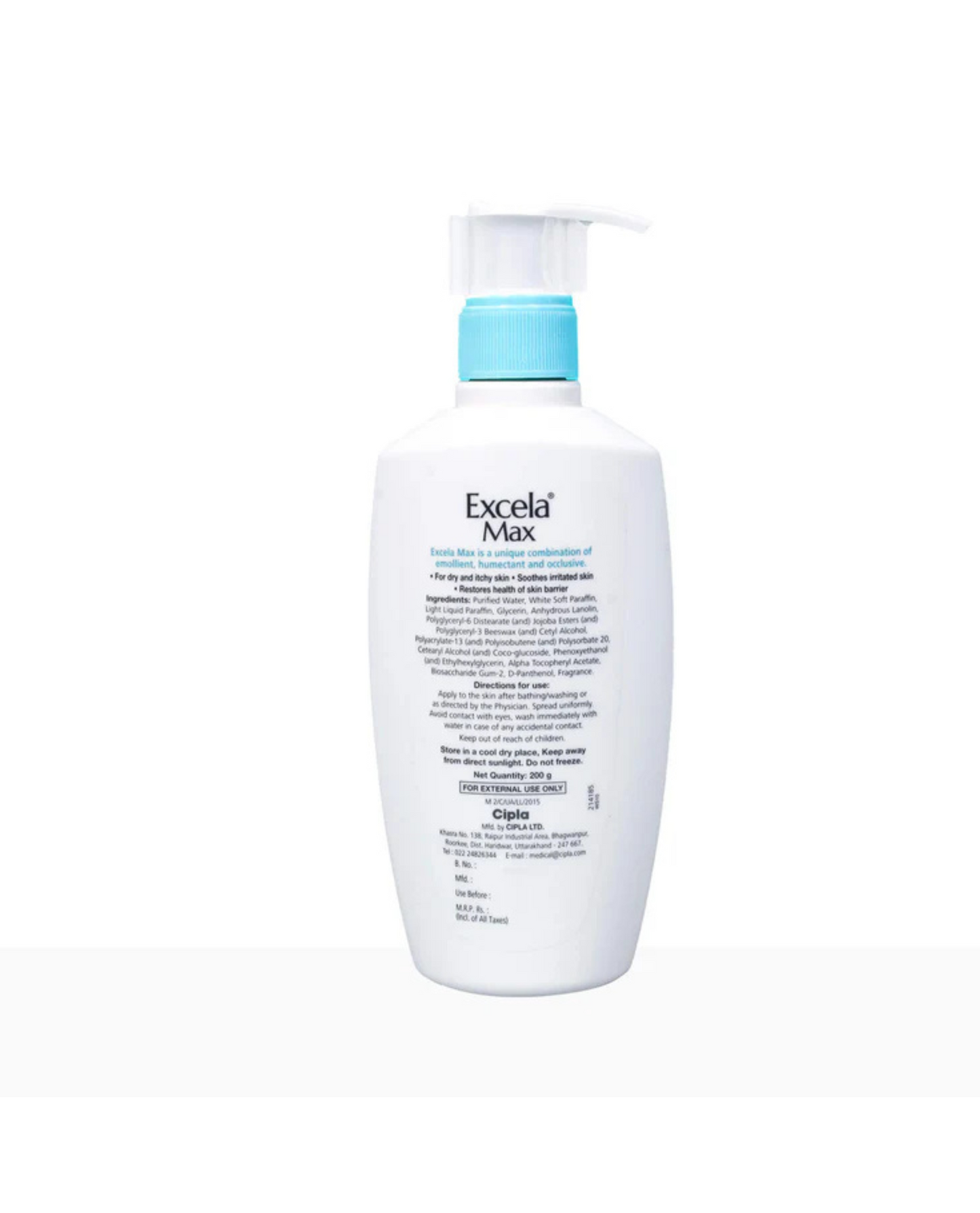 Excela Max Moisturiser For Dry and Itchy Skin | 200g