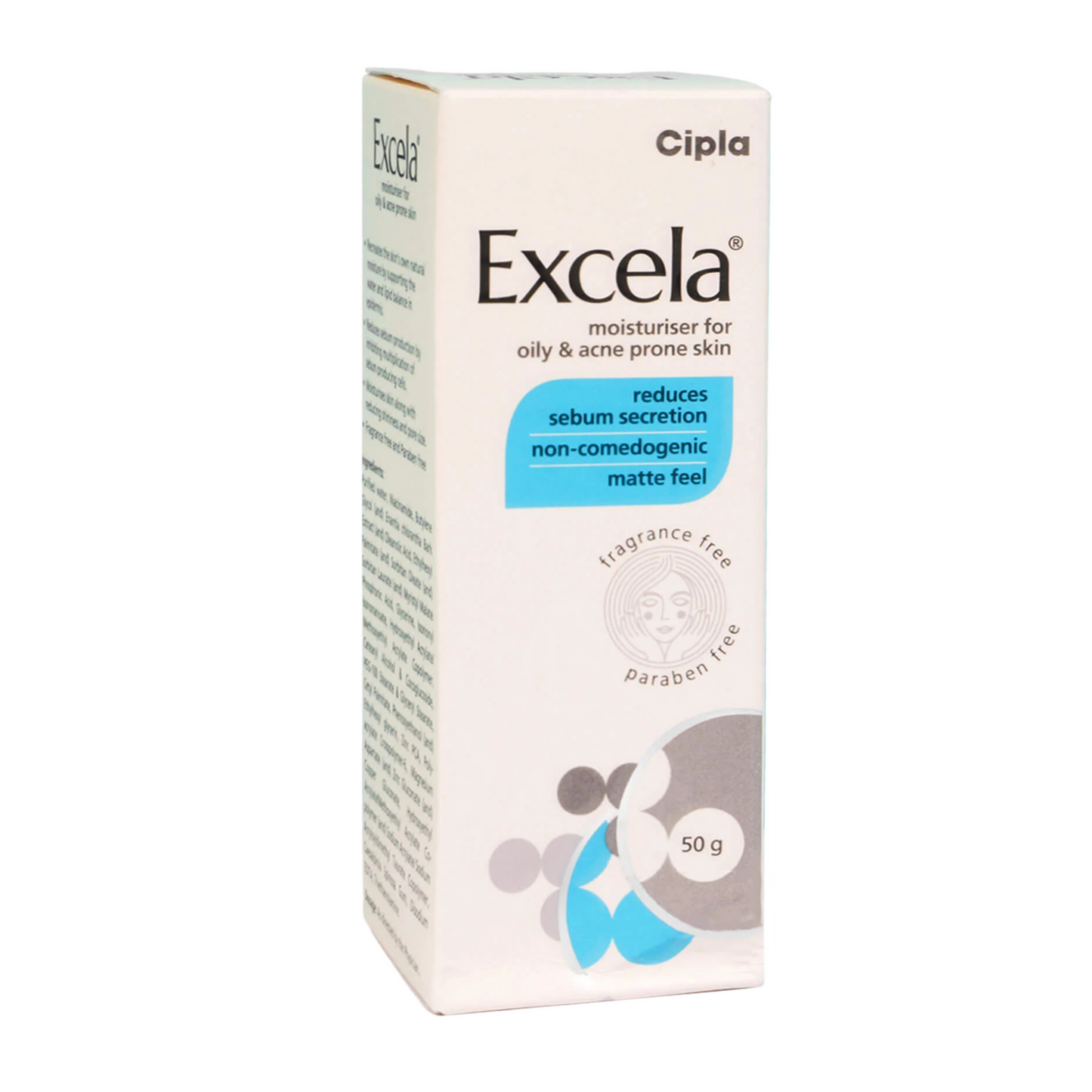 Excela Moisturiser for Oily & Acne Prone Skin | 50g