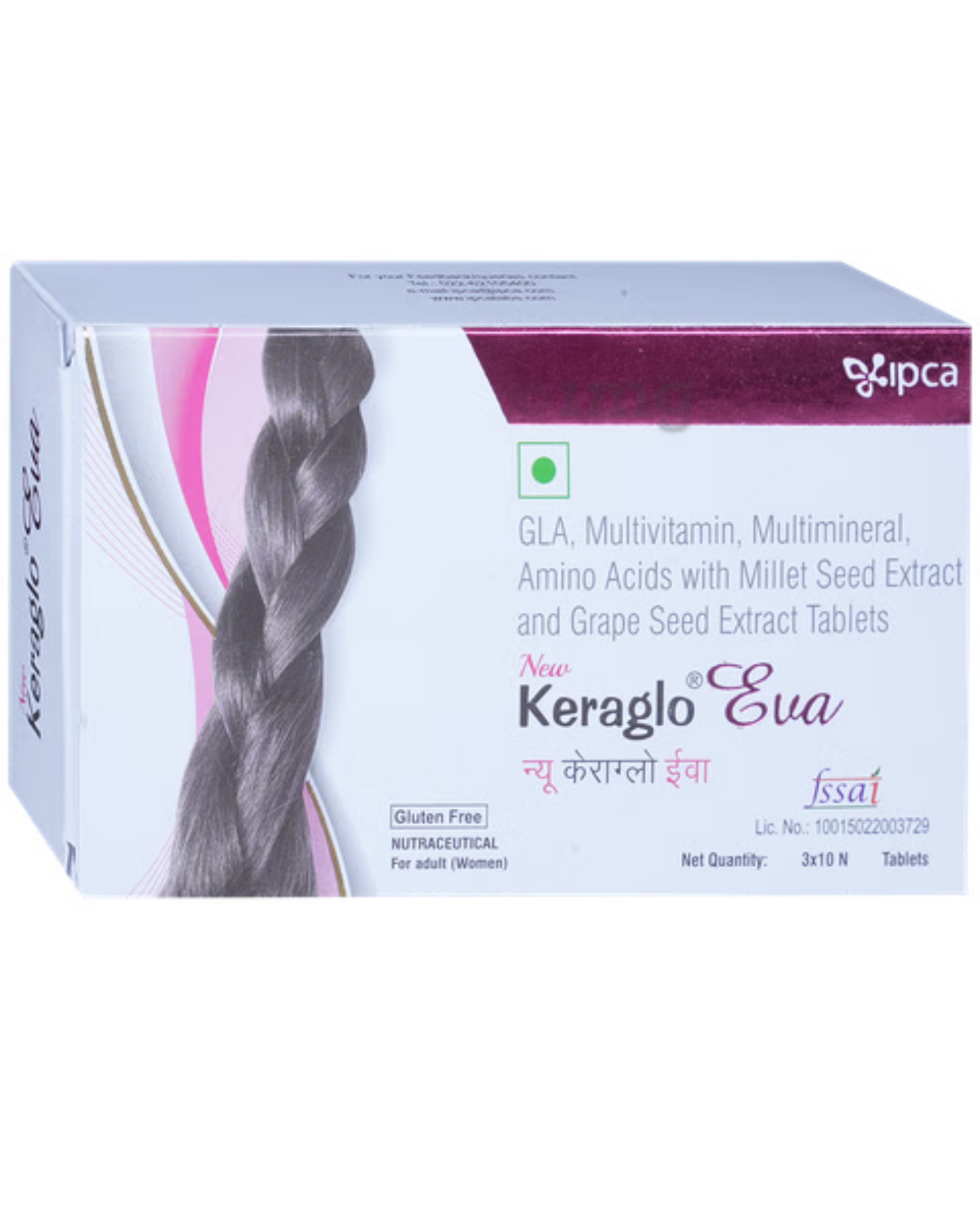 Keraglo Eva Tablet 10's