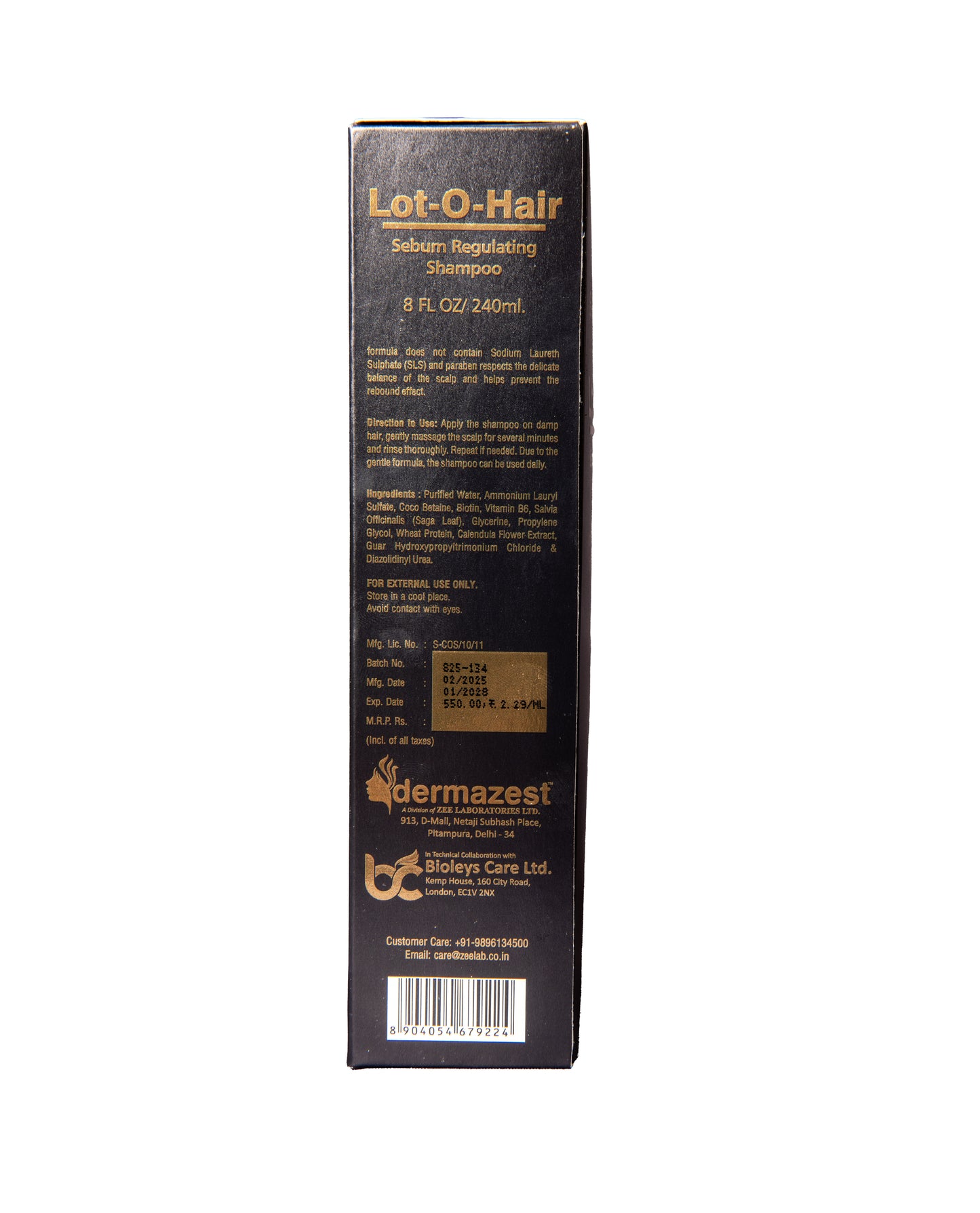 Lot O Hair Sebum Regulating Shampoo | 240 ml