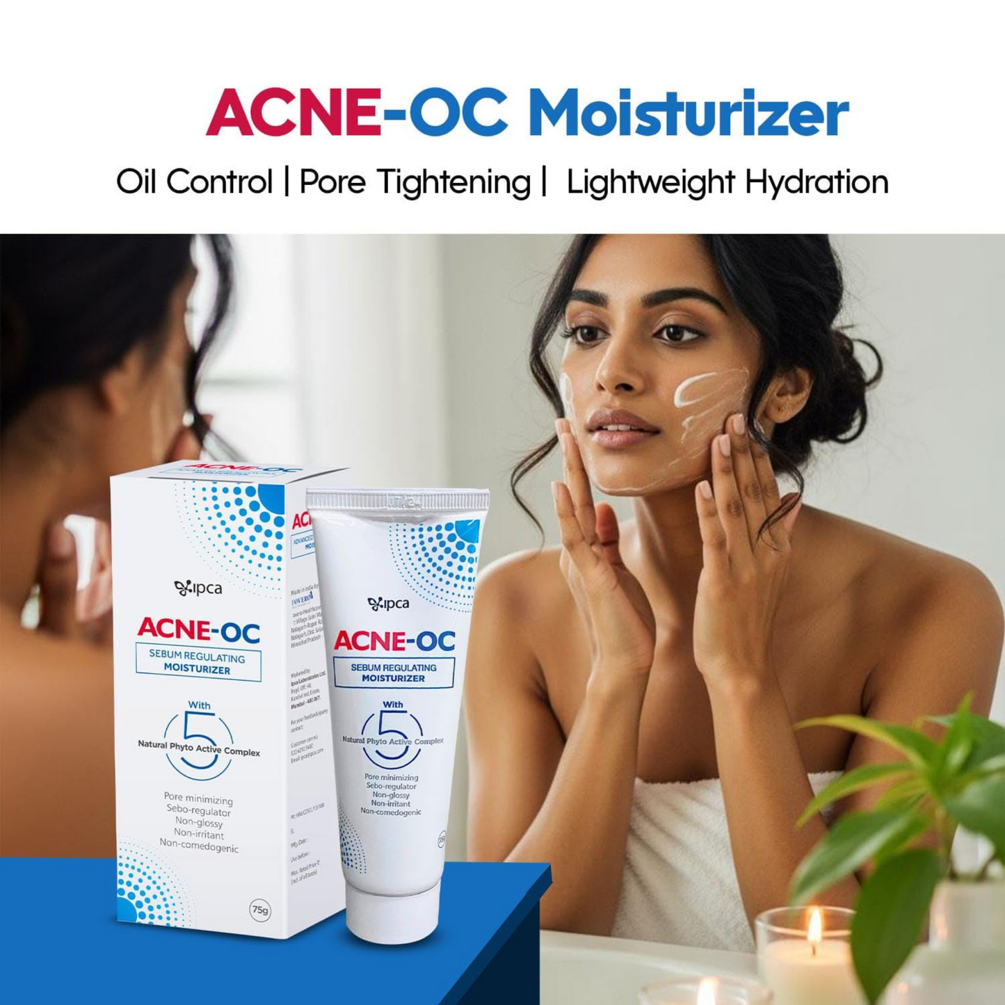 IPCA Acne-OC Sebum Regulating Moisturizer | 75g