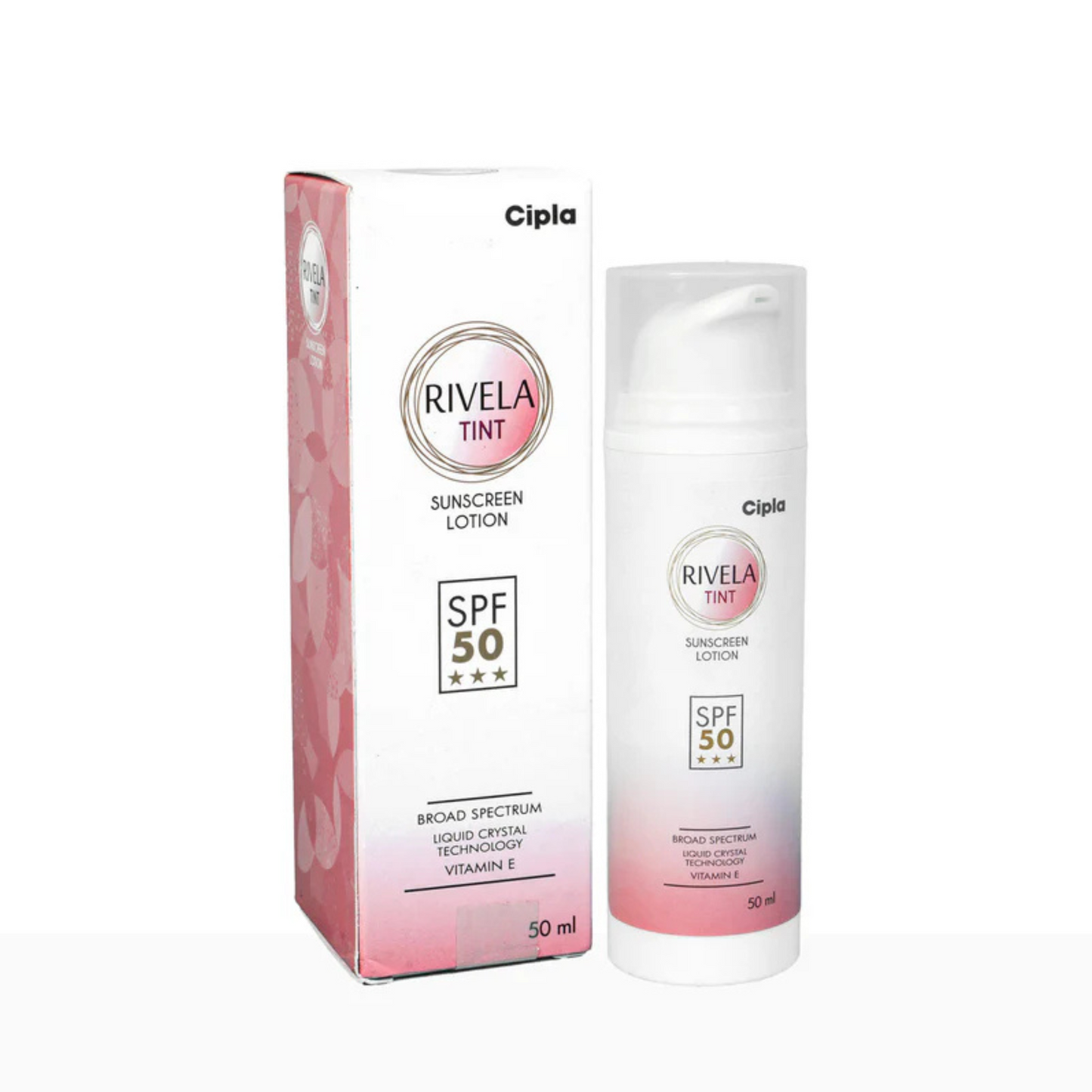 Rivela Tint Sunscreen Lotion SPF 50 | 50ml
