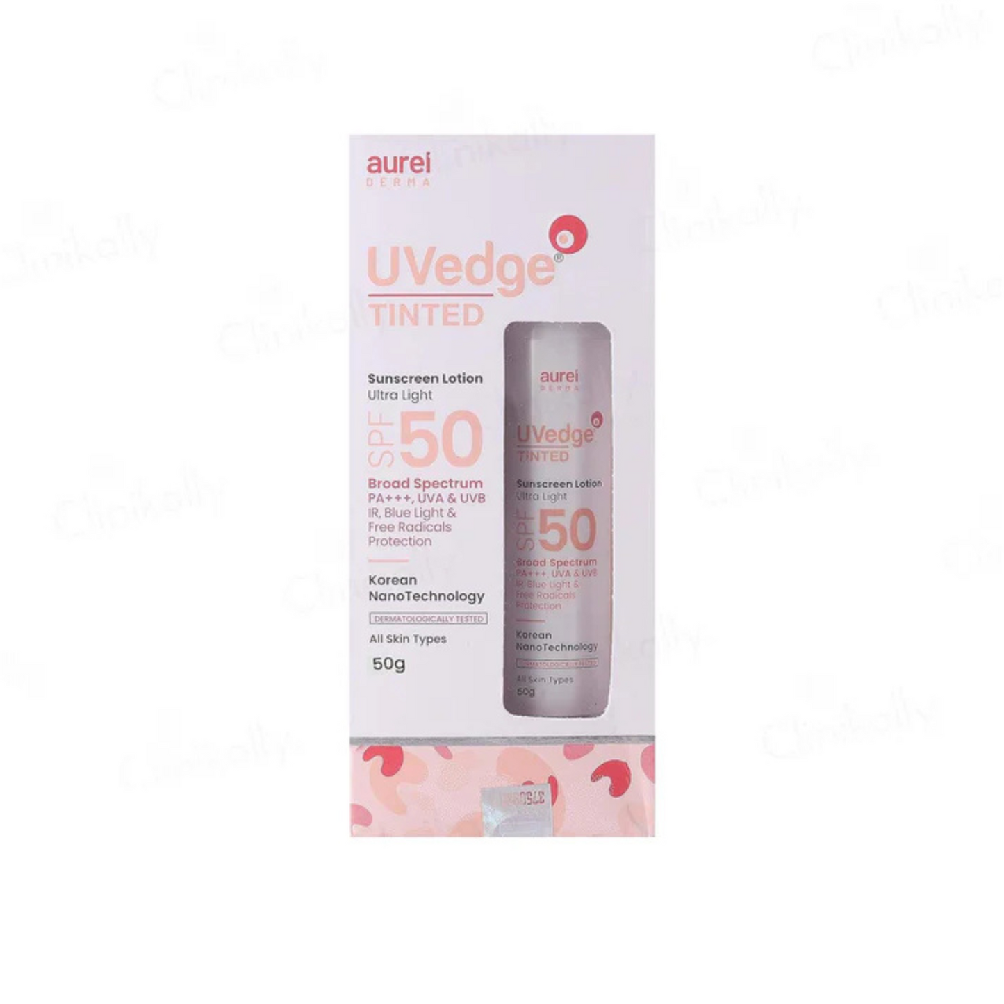 UVedge Tinted Sunscreen Lotion SPF 50 PA+++ |50g