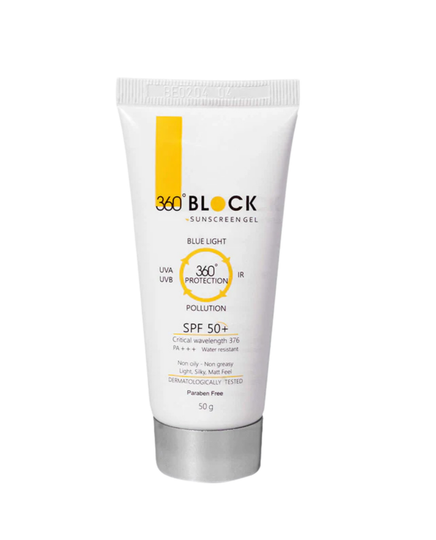 360 Block Sunscreen Gel SPF 50+