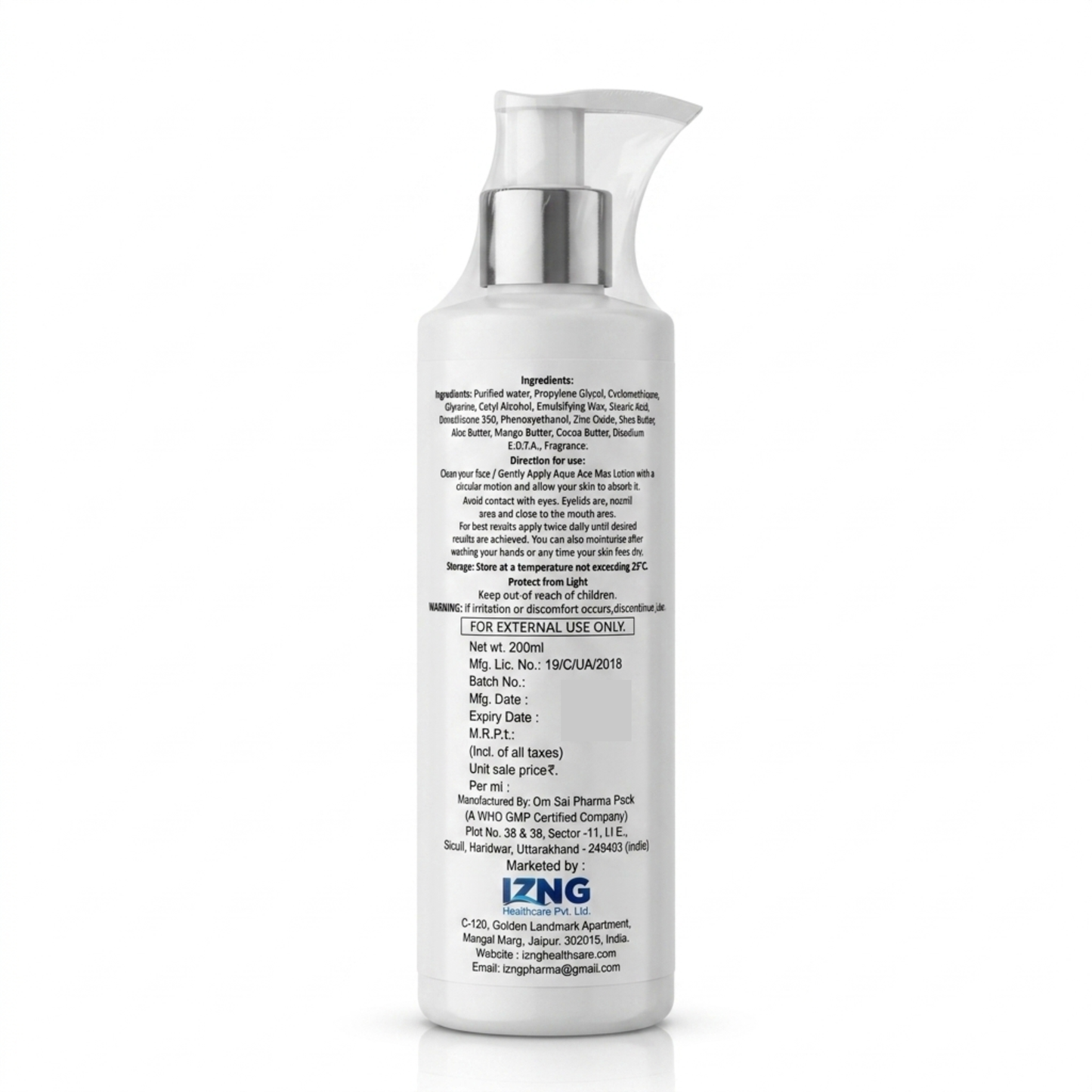 Aqua Ace Max Lotion | 200 ml