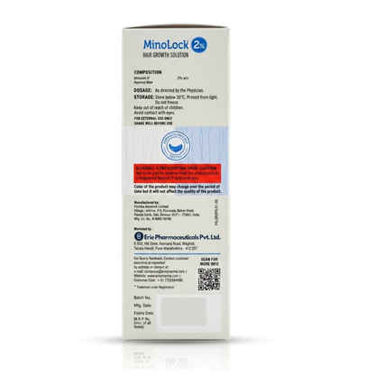 MinoLock 2% Hair Growth Solution 60 Ml