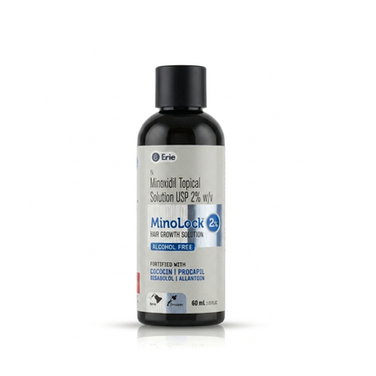 MinoLock 2% Hair Growth Solution 60 Ml