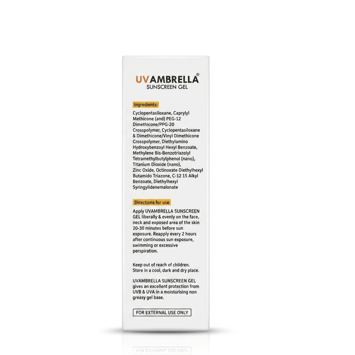 SkinOcean UVAmbrella Sunscreen Gel | 60 g
