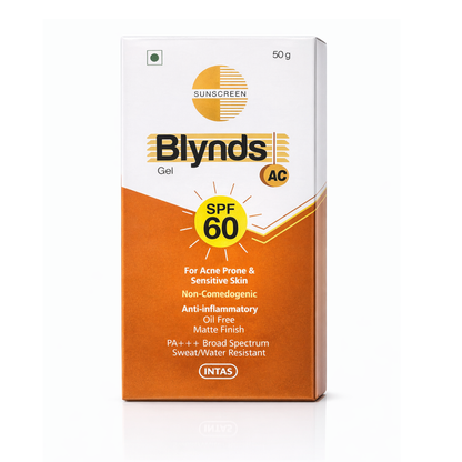 Blynds AC Sunscreen Gel SPF 60+ PA+++ | 50 g