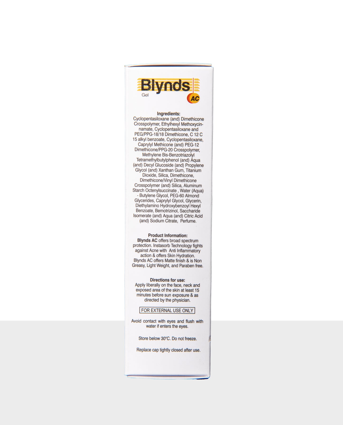 Blynds AC Sunscreen Gel | 50g