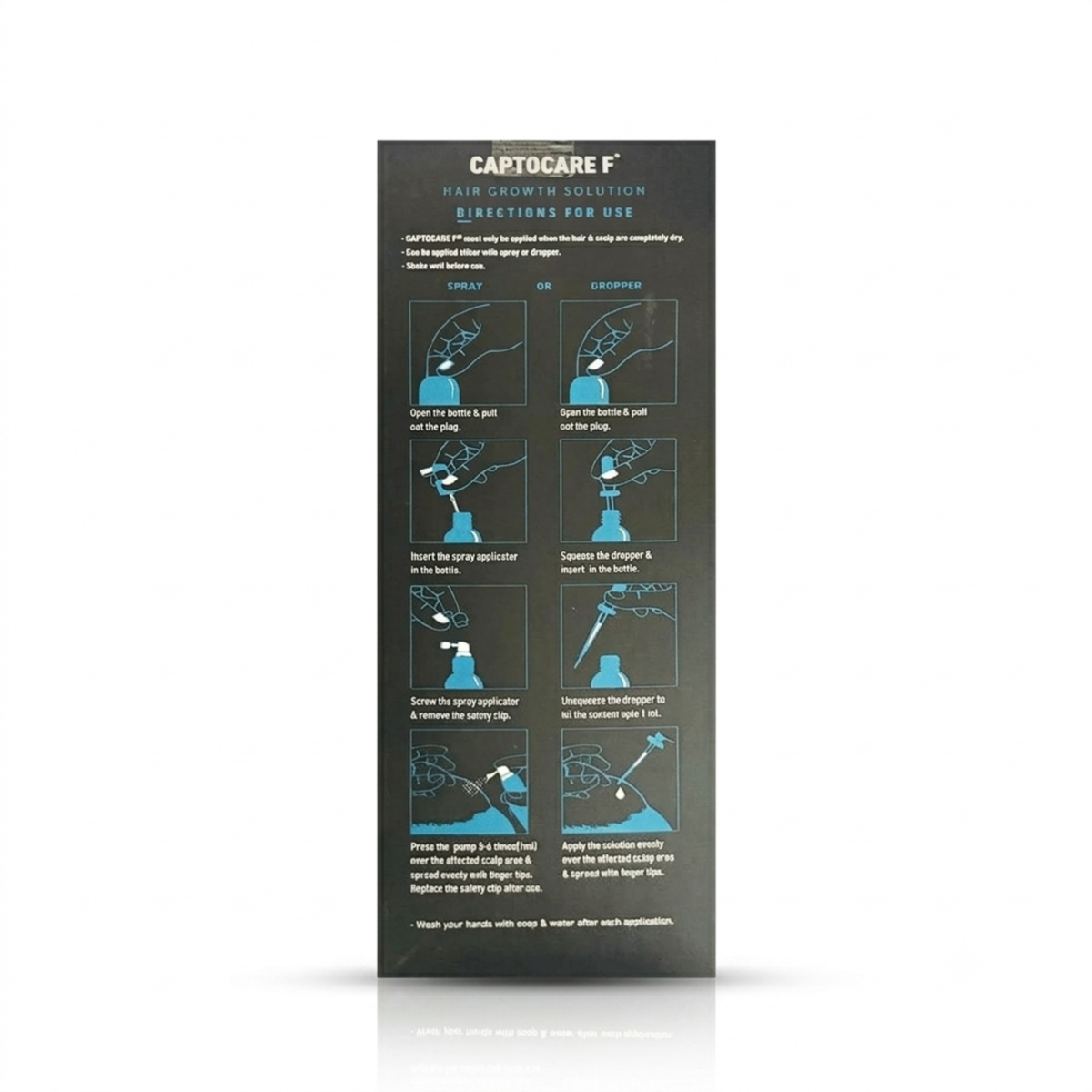 Captocare F Hair Growth Solution | 60 ml