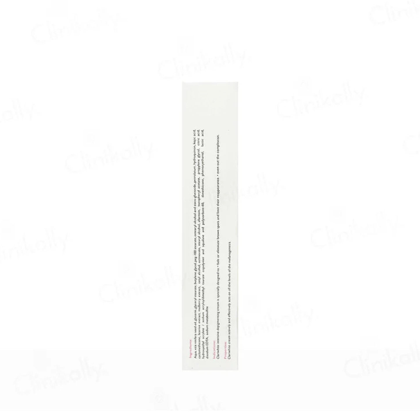 Kemiq Clariwhite Intensive Depigmenting Cream