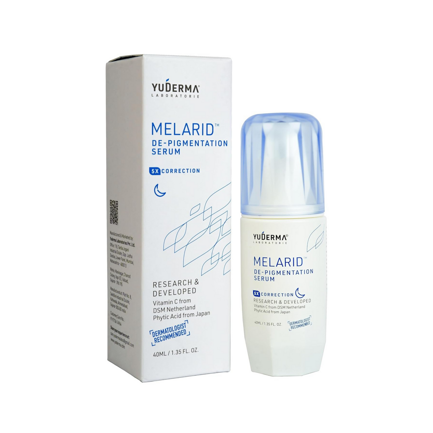 YUDERMA Melarid De-Pigmentation Serum 40 ml