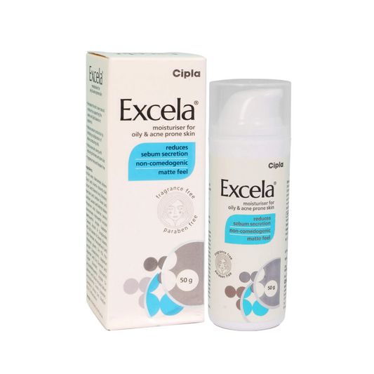 Excela Moisturiser for Oily & Acne Prone Skin | 50g