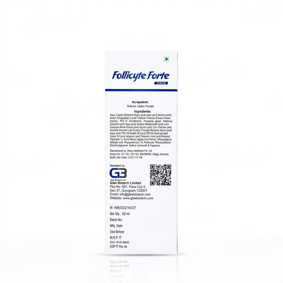 Follicyte Forte Hair Growth Serum | 60 ml