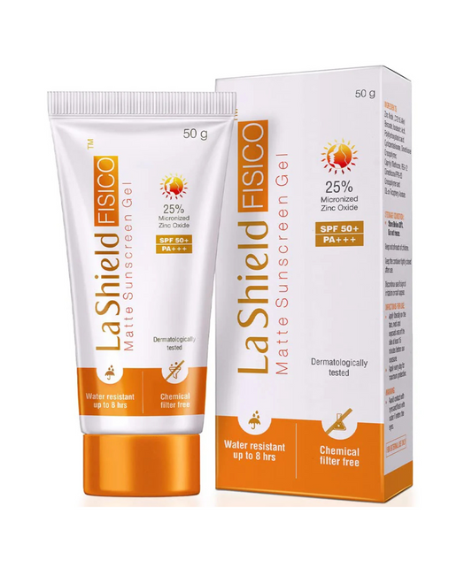 La Shield Fisico Matte Sunscreen Gel SPF 50+ PA+++