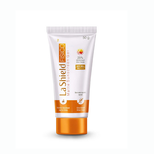 La Shield Fisico Matte Sunscreen Gel SPF 50+ PA+++ | 50g