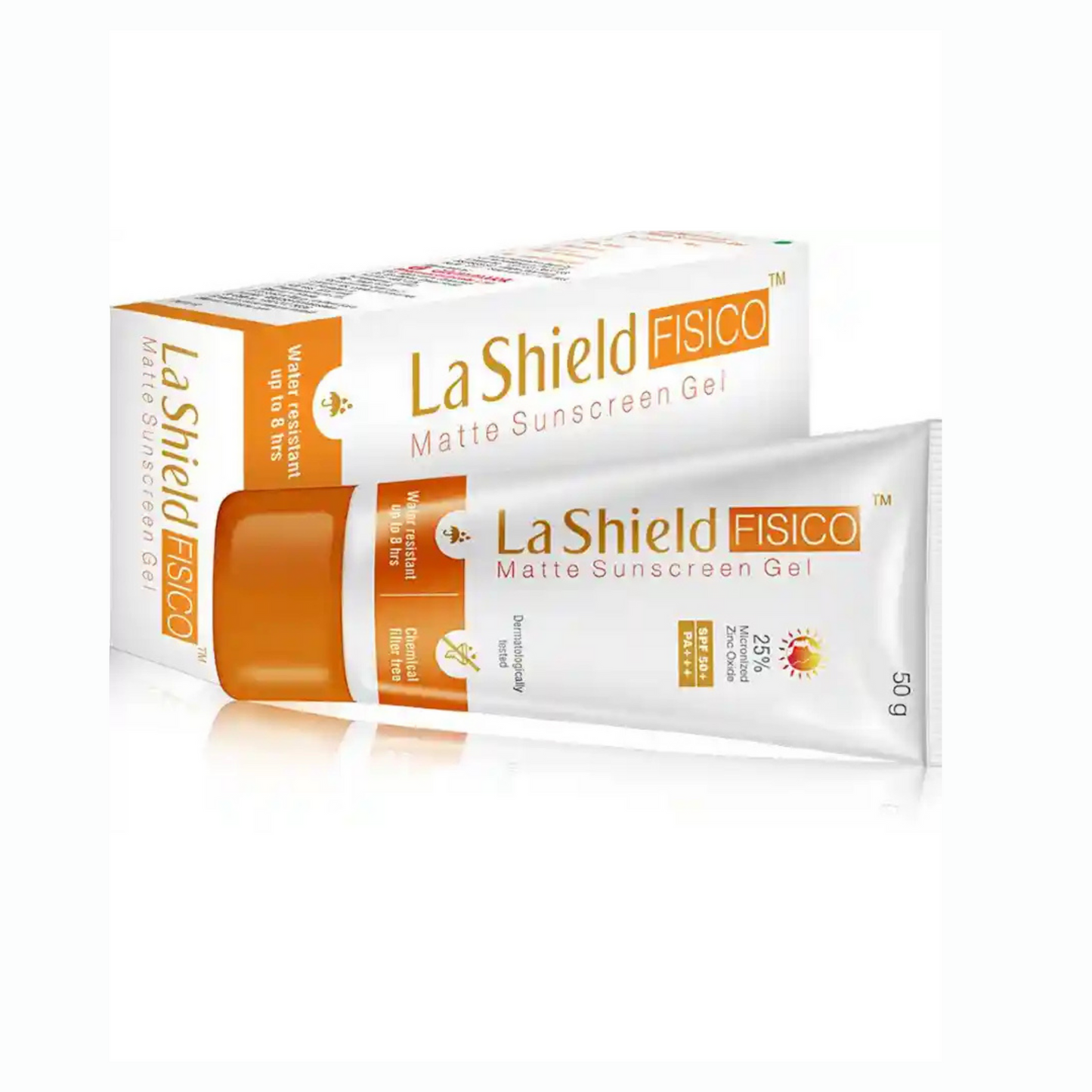 La Shield Fisico Matte Sunscreen Gel SPF 50+ PA+++ | 50g