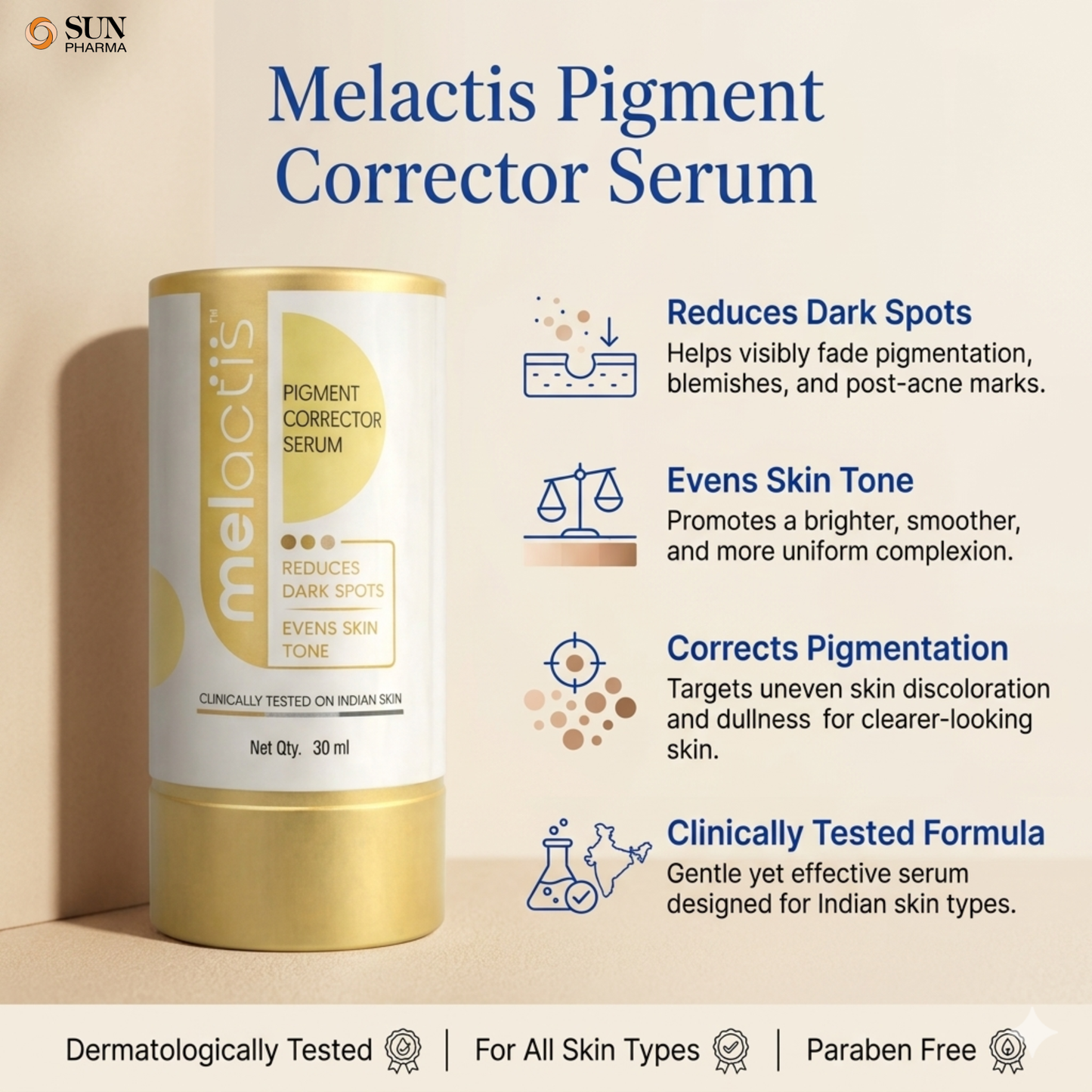 Melactis Pigment Corrector Serum | 30 ml