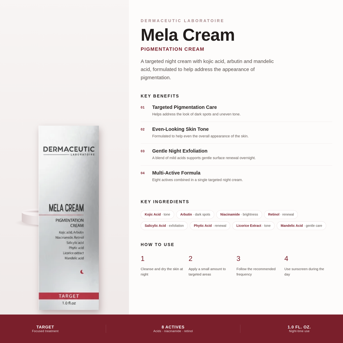 Dermaceutic Mela Cream | 30 ml