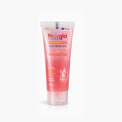 Navglo Skin Rejuvenating Face Wash Gel | pH Balanced | 60gm