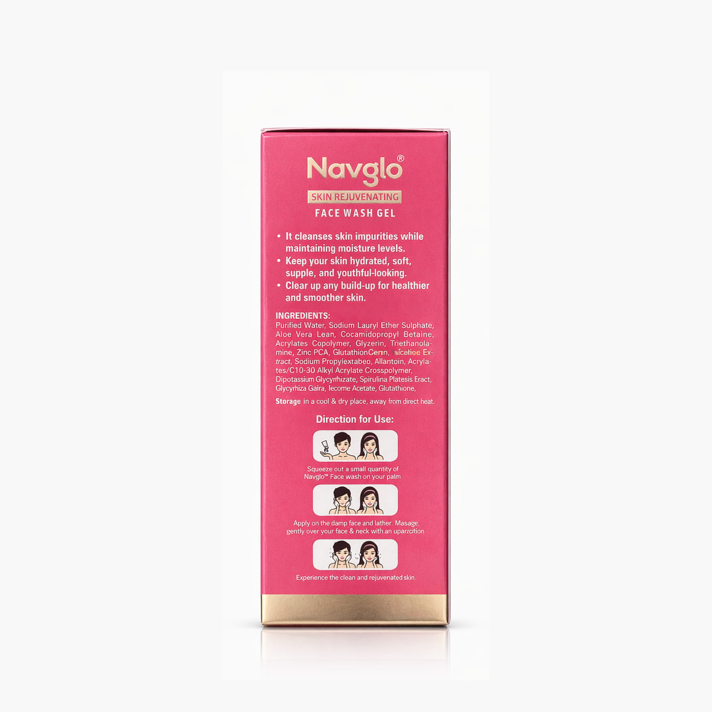 Navglo Skin Rejuvenating Face Wash Gel | pH Balanced | 60gm
