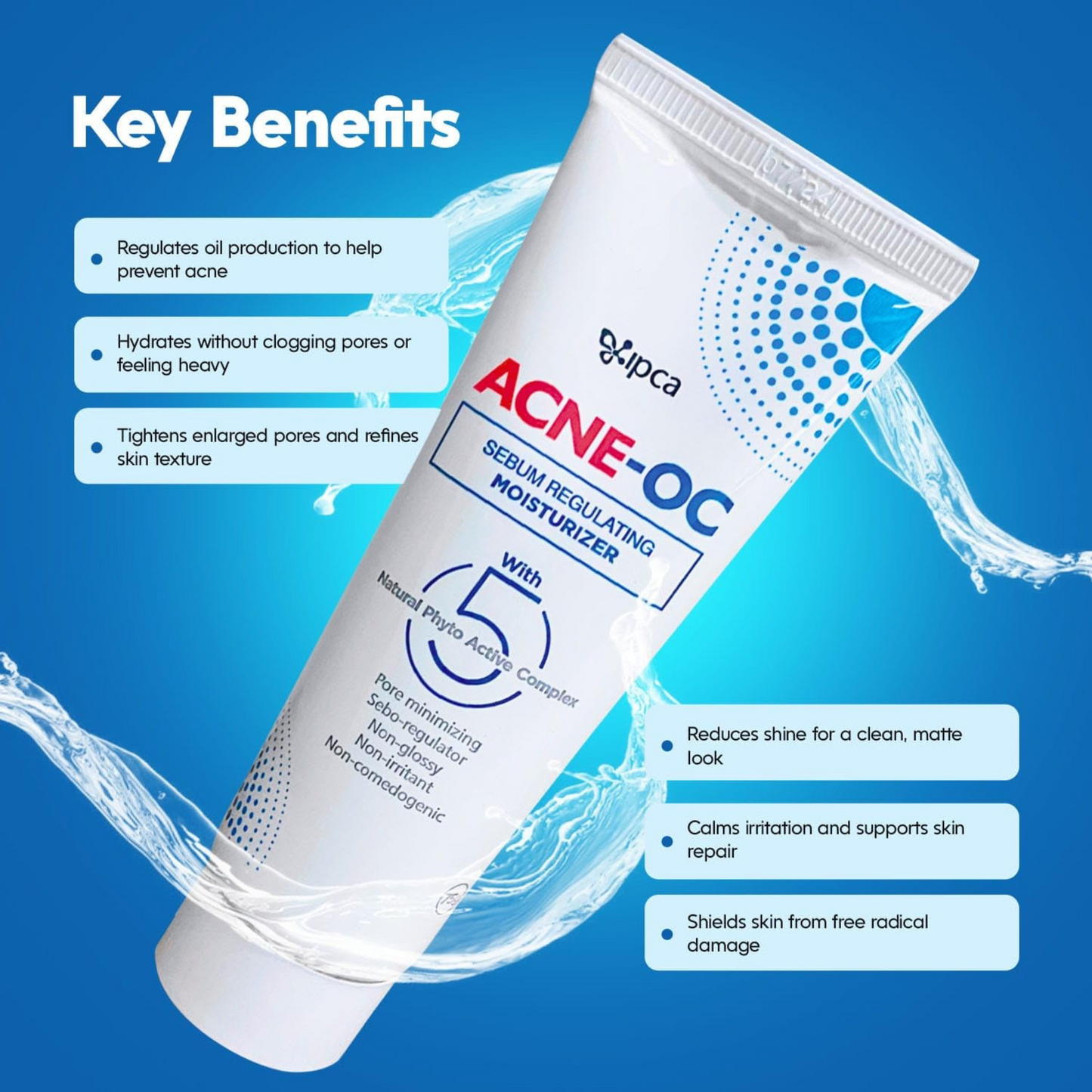 IPCA Acne-OC Sebum Regulating Moisturizer | 75g