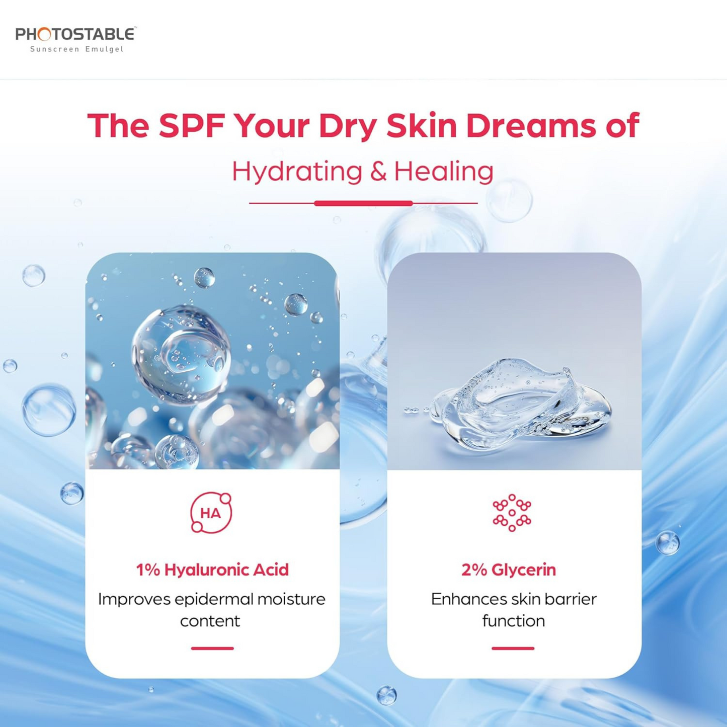 Bello Photostable Spf 40+ Sunscreen Emulgel | 50g