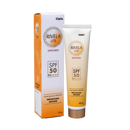 Rivela Lite Sunscreen SPF 50 PA++++ | 60g
