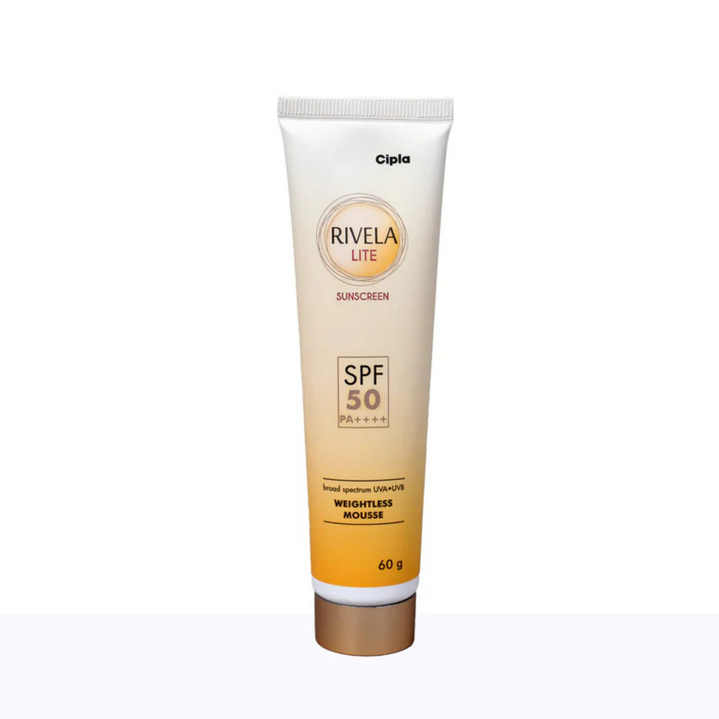 Rivela Lite Sunscreen SPF 50 PA++++ | 60g