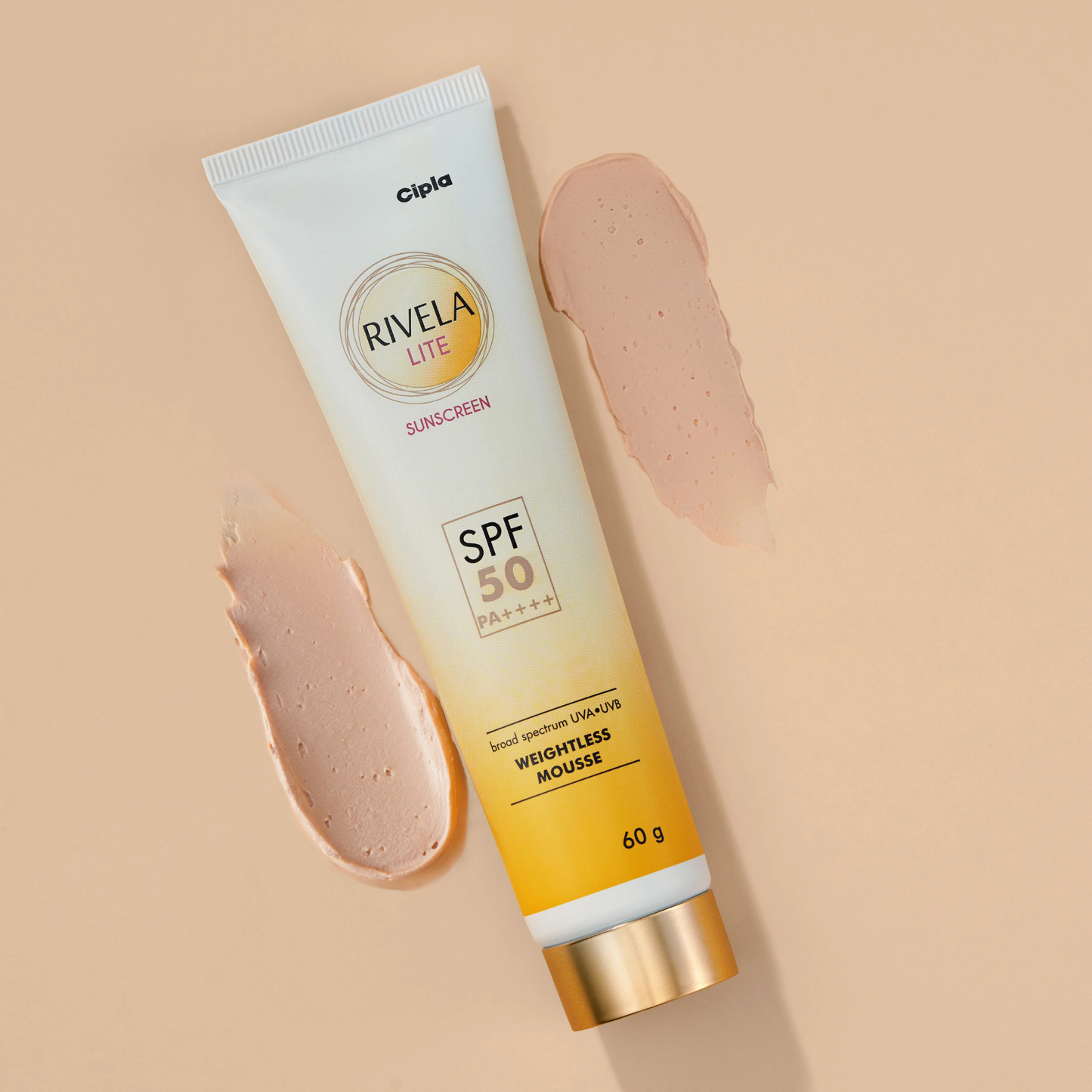 Rivela Lite Sunscreen SPF 50 PA++++ | 60g