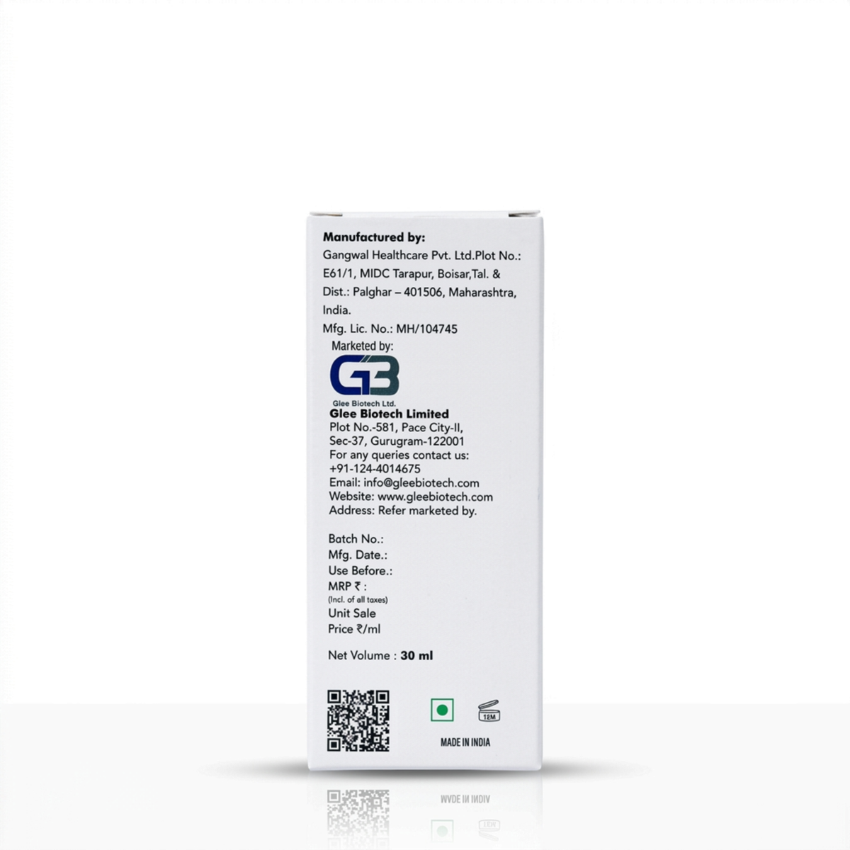 Retiglee Anti-Wrinkle & Anti-Aging Face Serum | 30ml