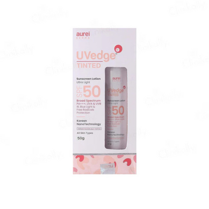 UVedge Tinted Sunscreen Lotion SPF 50 PA+++ |50g