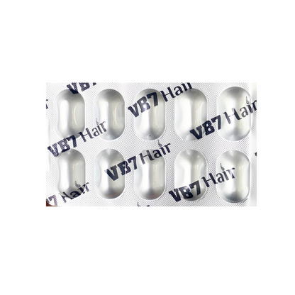 VB7 Hair Tablet with Biotin, Amino Acids, Vitamins, Minerals & Grape Seed Extract