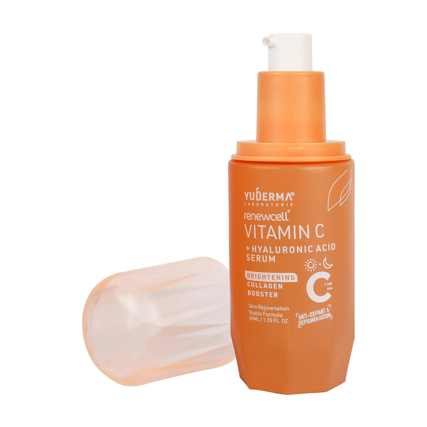 YUDERMA Renewcell Vitamin C + Hyaluronic Acid Serum, 40 Ml